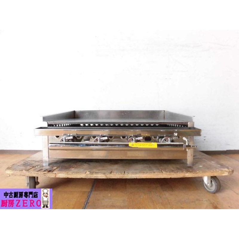 90×55【新品 グリドル 鉄板焼 グリラー】台付 天板1枚 お好み焼き