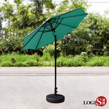 (LOGIS) 7尺 可彎頭手搖傘 (不含傘座) 休閒傘 遮陽傘 戶外傘 J-210A