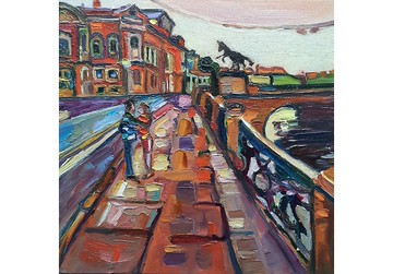 聖彼得堡藝術城俄羅斯繪畫原創藝術油畫