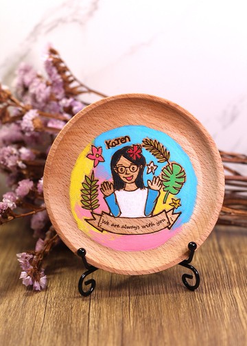 客製化物語小木碟-好朋友訂製(同款多隻有特別折扣)farewell禮物