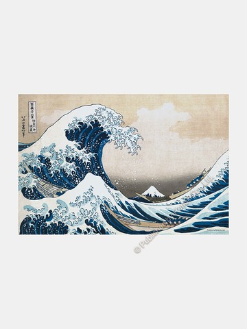 神奈川沖浪裏/300片/葛飾北齋