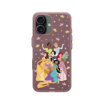 iPhone 17 Clear (相機按鈕) 晶醺玫 - 迪士尼-公主系列 Disney Princess - 迪士尼公主 - 公主角色集合