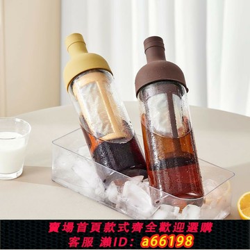 【台灣公司 可開發票】【1064人收藏】冷萃咖啡壺家用冷泡壺耐高溫款大容量玻璃冷萃瓶冰萃果茶壺冰滴壺