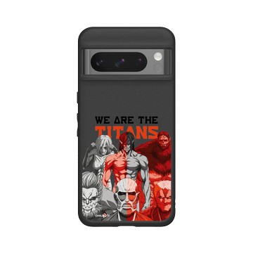 Pixel 8 Pro SolidSuit 黑 - 進擊的巨人 Attack On Titan -S4 - We are the Titans