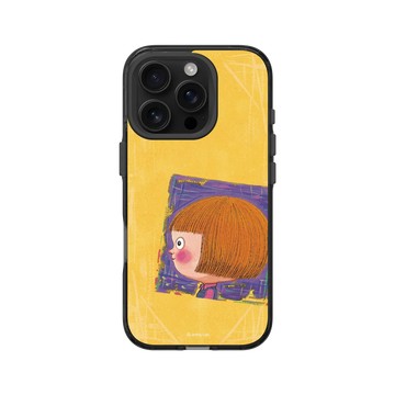 iPhone 16 Pro Clear 酷墨灰 - 幾米 Jimmy Liao - 我不是完美小孩-完美的側臉