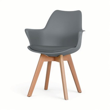 維娜 扶手休閒椅 餐椅 北歐極簡風 CHR086 五色