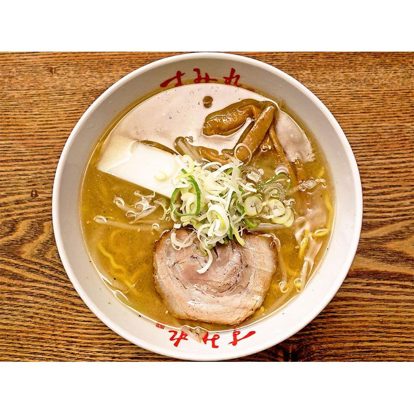 ラーメン 取り寄せ 札幌ラーメン すみれ 塩味 一人前 スープ・メンマ入り　2個セット 乾麺 送料無料 塩ラーメン 北海道 お土産 西山製麺