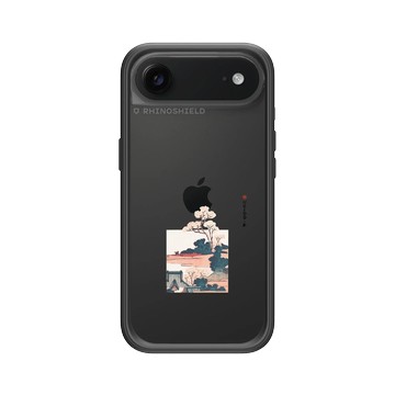 iPhone Air Mod NX -邊框背蓋組合 (相機按鈕) 黑 - Turning Japanese / 東方物語 - 世外桃源