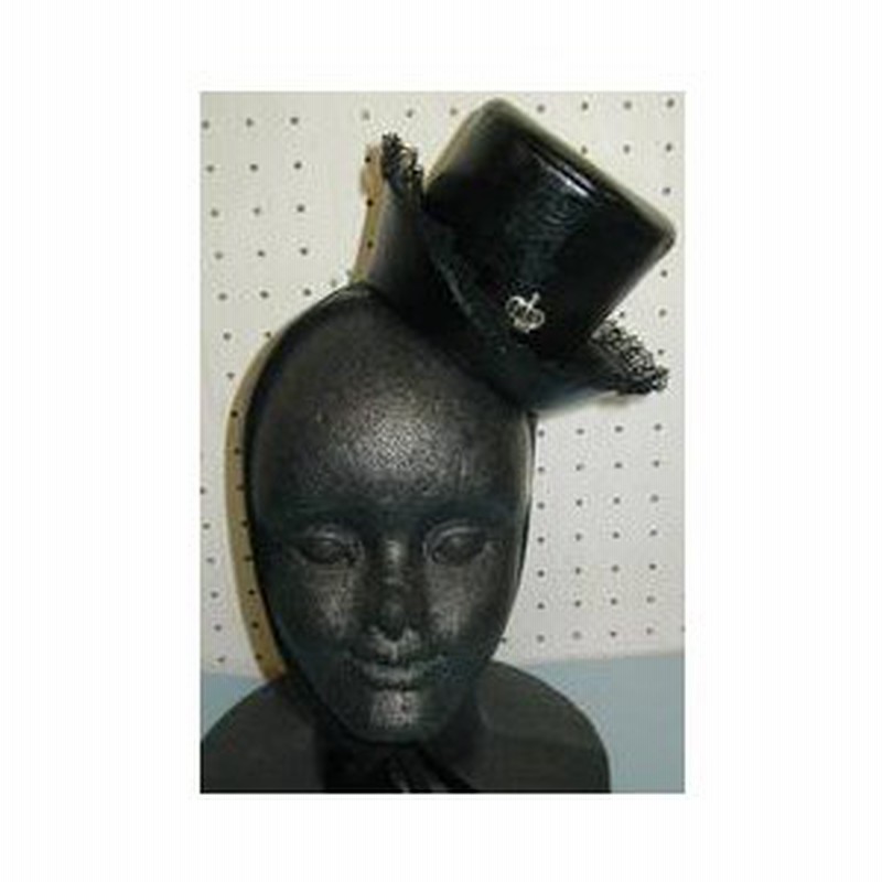 ゴスロリ ロリィタ ゴシック ロリータ ハット Hat Spica Putumayo レディス 帽子 キャノチェ ヘッドドレス ティアラミニシルクハット クロ 通販 Lineポイント最大0 5 Get Lineショッピング