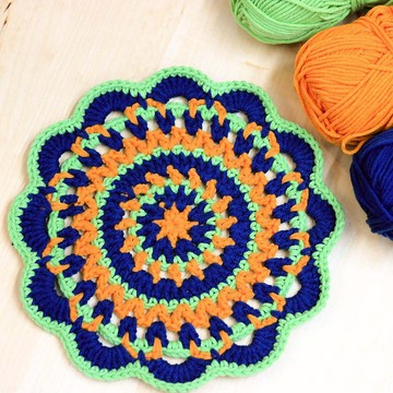 【影片教學+材料包】曼陀羅織片(可做2片)