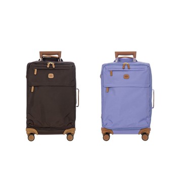 【BRIC'S】X-Travel 20吋拉鍊拉桿軟箱登機箱-兩色