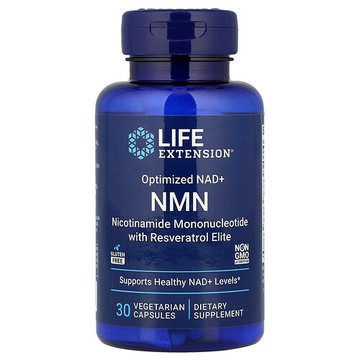 Life Extension, NMN, Optimized NAD+, 30 Vegetarian Capsules