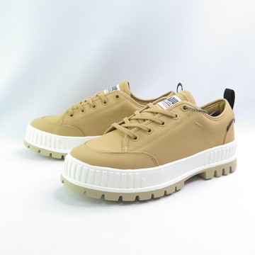 Palladium 74408209 PALLASHOCK LO OG WP+ 男女休閒鞋 防潑水 琥珀棕