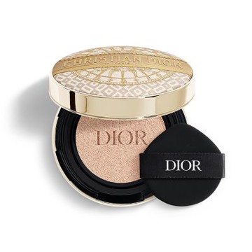 Dior 迪奧 超完美柔霧光氣墊組(外殼+粉蕊)金燦凡爾賽限定版 #1N 13g