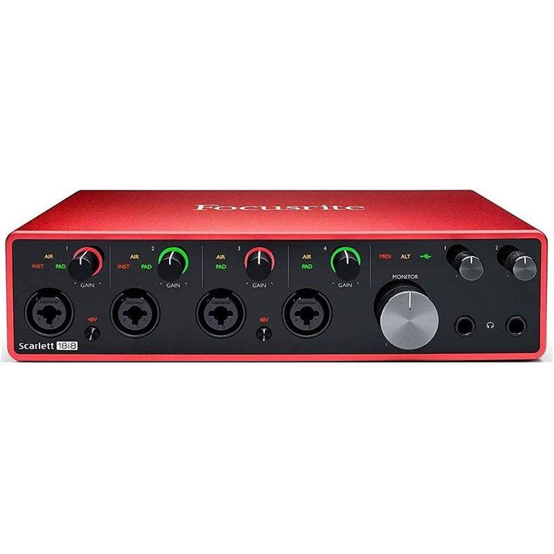 Focusrite Scarlett 18i8 3rd Gen オーディオインターフェイス