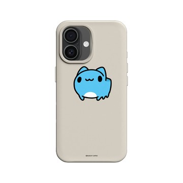 iPhone 16 SolidX 貝殼灰 - 貓貓蟲咖波 Bugcat Capoo - 萌呆咖波