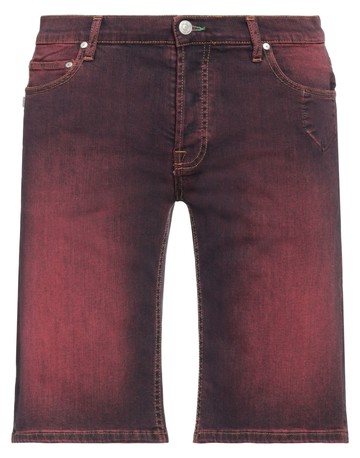 GREY DANIELE ALESSANDRINI Denim shorts - Item 30364927