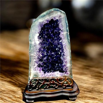 【SUMMER寶石】 藏風納氣5A帝王紫晶洞 23.65KG