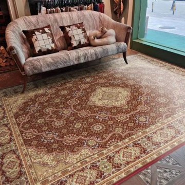 【山德力】古典羊毛地毯 160x230cm 紅月