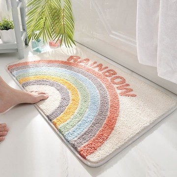 浴室吸水地墊衛生間門口防滑墊子廁所腳墊進門臥室地毯家用衛浴墊