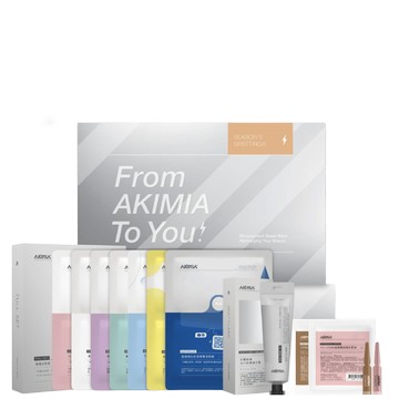 【送禮推薦】AKIMIA 全系列微電流面膜明星10件組｜禮盒包裝