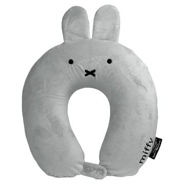 siffler miffy 頸枕  30 x 31 x 9cm  灰色  1個