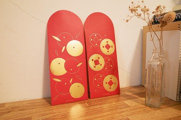 快速出貨 | 錢財吉利 燙金紅包袋 | 一包6入