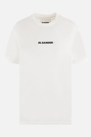 JIL SANDER logo printed cotton t-shirt Woman