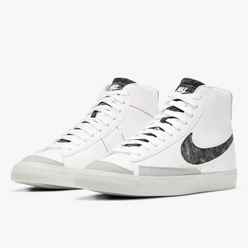 S.G NIKE BLAZER MID 77 VINTAGE CW6726-100 白灰 高筒 復古 皮革 毛勾 男女鞋