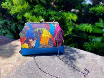 鸚鵡口金包/大容量/微瑕疵