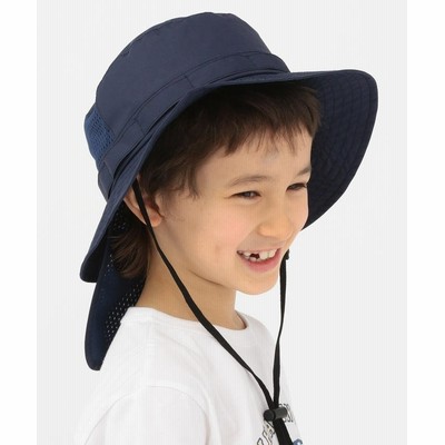 シップス キッズ Ships Kids Uvカット 撥水 サファリ ハット キッズ ネイビー Large Ships Kids 通販 Lineポイント最大get Lineショッピング