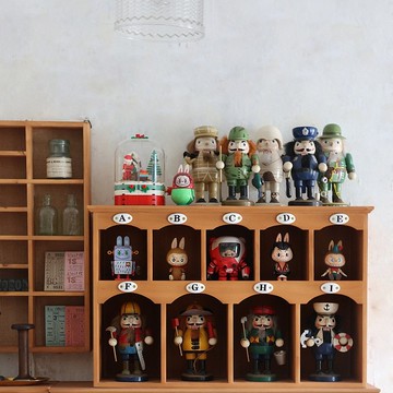 創意拱門置物架 復古多寶閣 桌面置物架 潮玩手辦展示 杯子陳列架