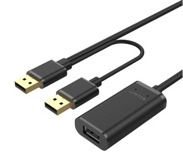 UNITEK USB2.0訊號放大延長線 5M (Y-277)