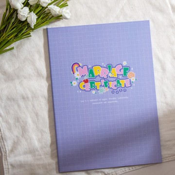 軟糖啵啵 結婚書約套組【含書約夾+內頁】公版現貨