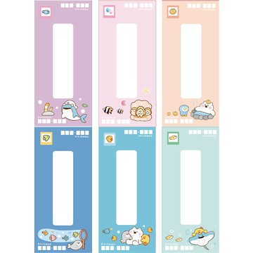 優遊趣直式標準信封(A) (款式隨機出貨)