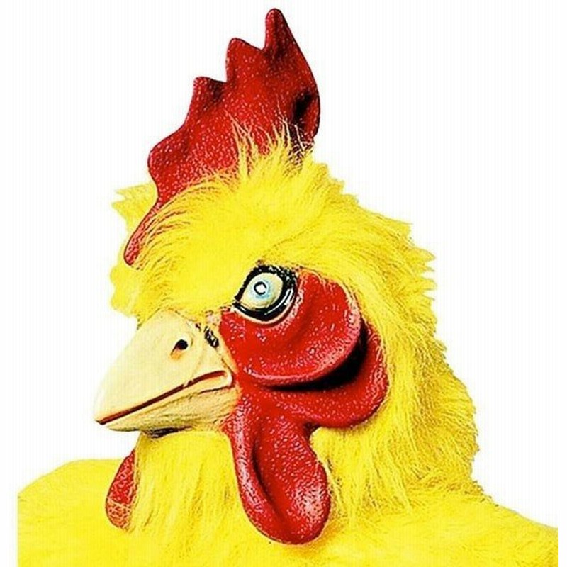 かぶりもの アニマル マスク 鳥 黄色 にわとり キチン イエロー ニワトリ コスプレ イベント パーティー 鶏 通販 Lineポイント最大0 5 Get Lineショッピング