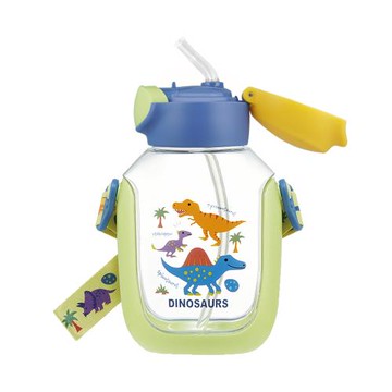 Skater 吸管水壺6DX (530ml) 恐龍圖鑑