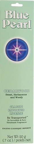 Blue Pearl Incense Cedarwood 0.7 oz