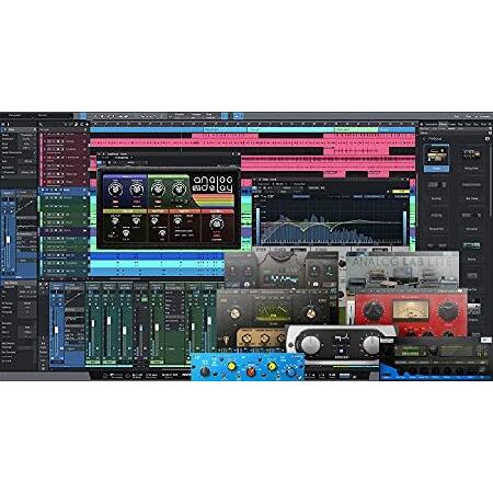 PreSonus Studio 24c 2x2 USB Type-C Audio   MIDI Interface with LyxPro Professional Microphone Kit and Sound Absorbing and Vocal Booth Recordin並行輸入