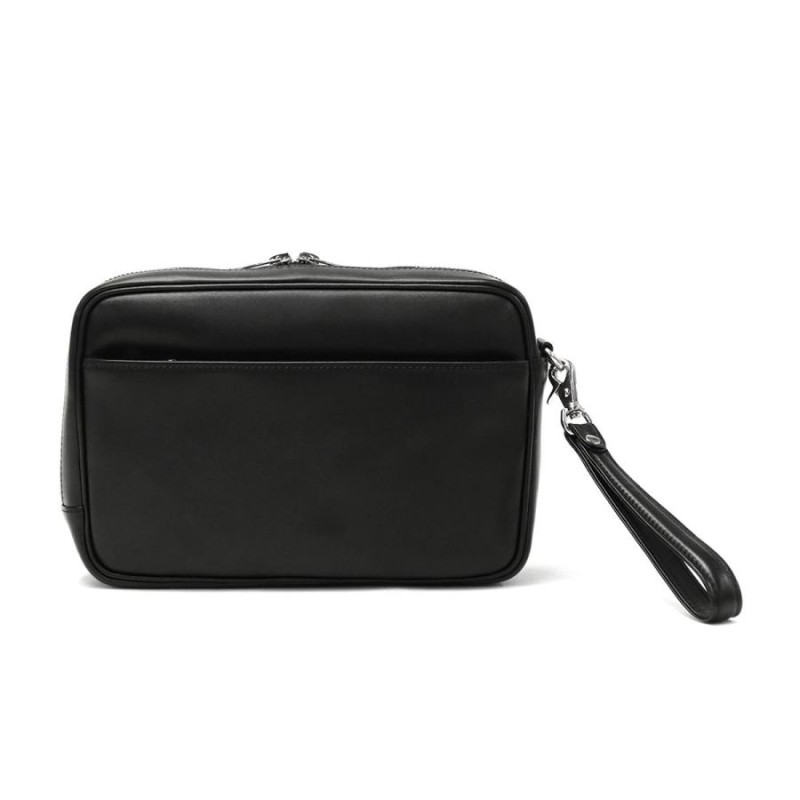 ポーター ソート ポーチ 116-03278 クラッチバッグ セカンドバッグ 吉田カバン PORTER SORT POUCH バッグインバッグ  ダブルファスナー 本革 メンズ 日本製 | LINEショッピング