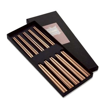 卡朵貴氣玫瑰金不鏽鋼筷(附精美盒)5雙/組