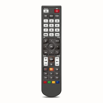 數位有線電視機上盒遙控器-黑【cube卡APP下單享10%回饋】
