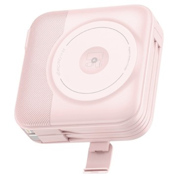 amuok 艾默克 全功能無線充行動電源 10000mAh  粉色  DC16/AKPW007-PK