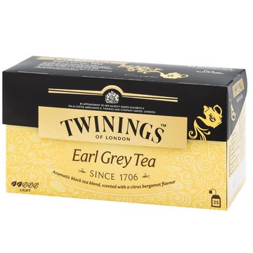 英國唐寧茶 TWININGS-皇家伯爵茶包 EARL GREY TEA 2g*25入/盒 效期2027/05--【良鎂咖啡精品館】