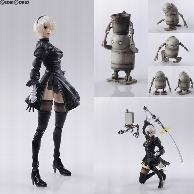 新品即納』{FIG}BRING ARTS(ブリングアーツ) 2B＆機械生命体(2体セット) NieR:Automata(ニーア オートマタ) フィギュア  スクウェア・エニックス(20180413) | LINEブランドカタログ