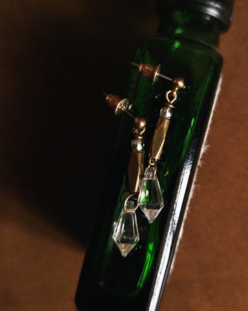 【限定】白色聖誕的耳環