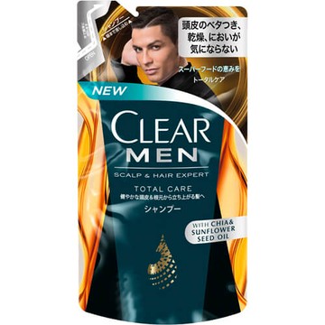 Clear For Men Total Care Shampoo Refill 280g