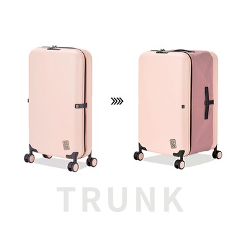 Jollying TRUNK 30吋胖胖摺疊行李箱 - 粉