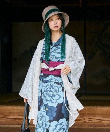 SaibabaEthnique【熱門預購】透花提織羽織(3色) 7CA-5203