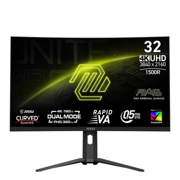 MSI MAG 321CUPDF 32型 VA曲面電競螢幕